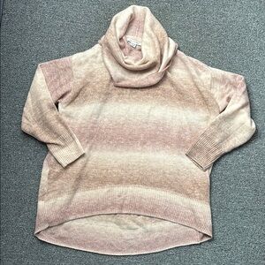 Cozy Pink Gradient Women's Sweater